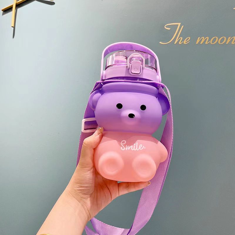 Cartoon Leakproof Water Bottles For Kids