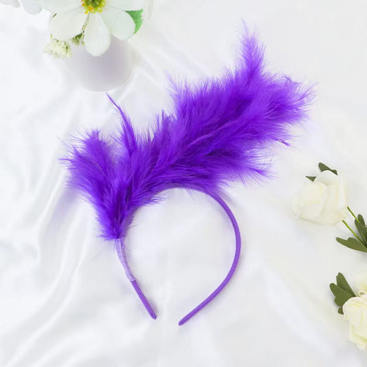 Girl's Fashion Feather Headband