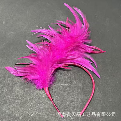 Girl's Fashion Feather Headband