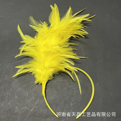 Girl's Fashion Feather Headband