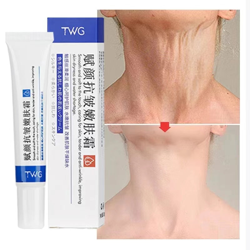 Collagen Neck Cream Eliminate Neck Wrinkle Lines Lifting Whitening Tighten Double Chin Anti-age Rejuvenation Skin Care Cream (Available)