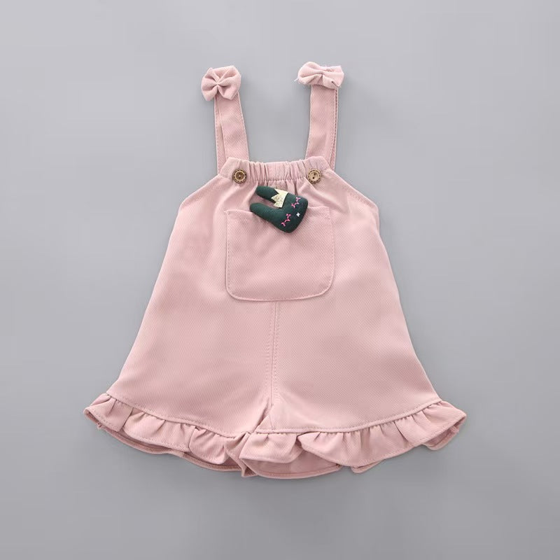 BibiCola Summer Girl Clothes Set Children Fashion Tops+Shorts 2PCS Tracksuit For Girls Kids Birthdys Clothing Suit Outfits
