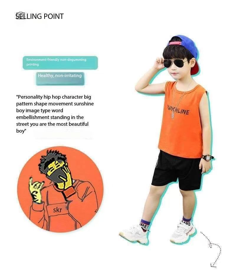 Boy Fashion Summer Dress Set