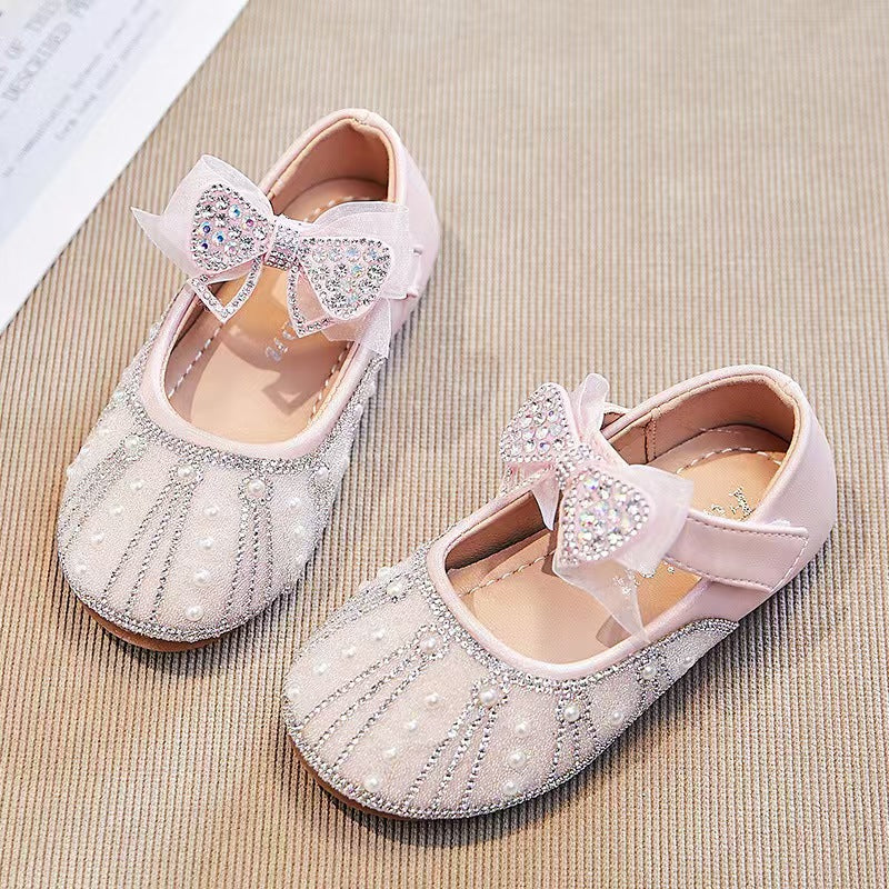 Children Shoes Children Small Leather Shoes Soft Soles Fashion Little Girl Princess Shoes