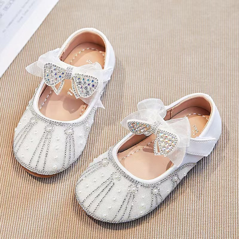 Children Shoes Children Small Leather Shoes Soft Soles Fashion Little Girl Princess Shoes