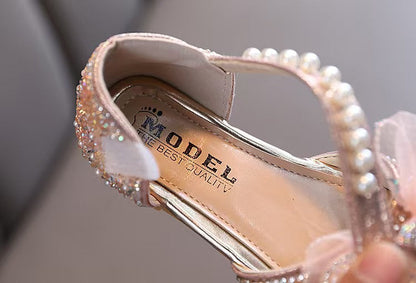 Girls Baby Princess Single Shoes Leather Shoes Dance Performance Shoes