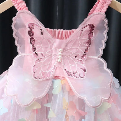 Style Rainbow Suspender Skirt For Children's Dress (Available)