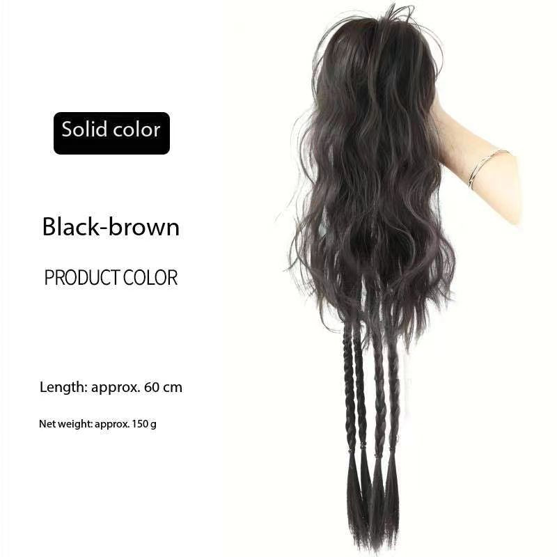 Hair extension Hairpiece Clip In Claw Ponytail for women  (Available)