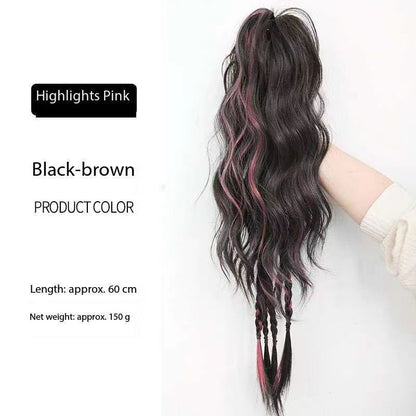 Hair extension Hairpiece Clip In Claw Ponytail for women  (Available)