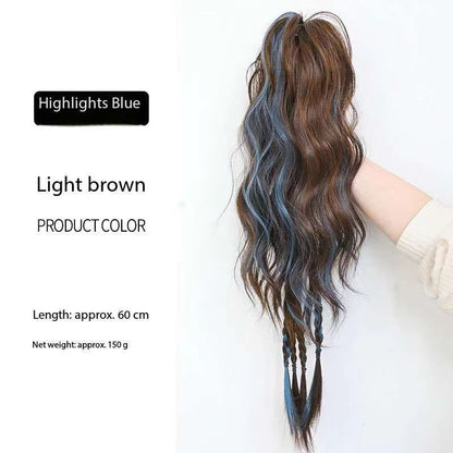 Hair extension Hairpiece Clip In Claw Ponytail for women  (Available)