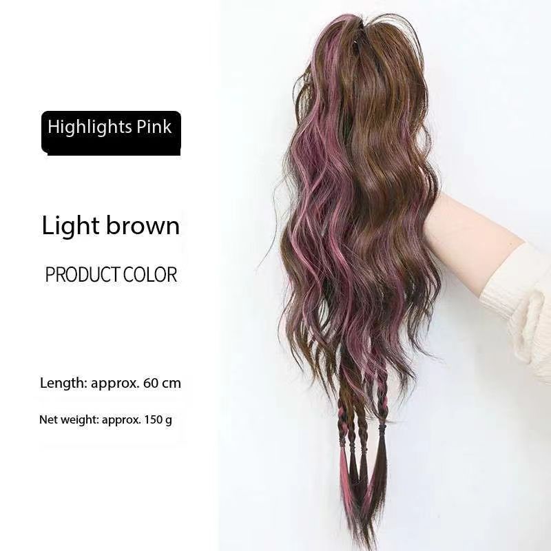Hair extension Hairpiece Clip In Claw Ponytail for women  (Available)