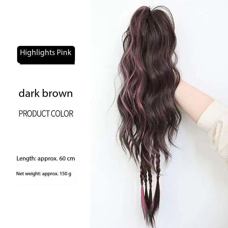 Hair extension Hairpiece Clip In Claw Ponytail for women  (Available)