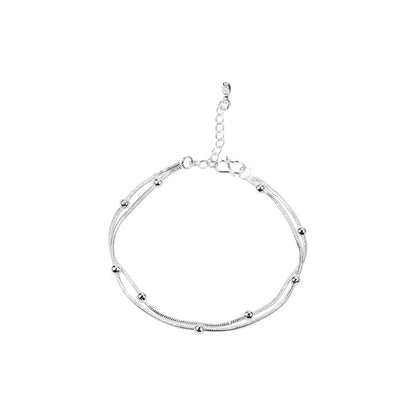 Korean Style Silver Plated Fashion Personality Anklet For Women (Available)