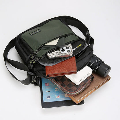 Men's Shoulder Outdoor Leisure Commute Multi-functional Crossbody Bag