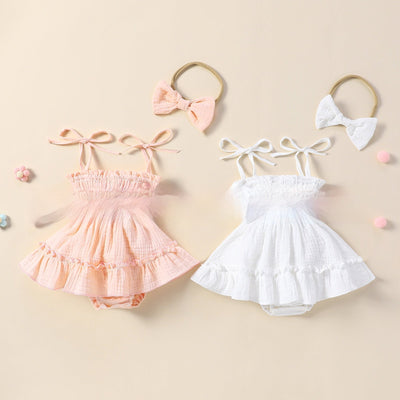 Popular Korean Style Sling Baby's Gown Casual All-matching