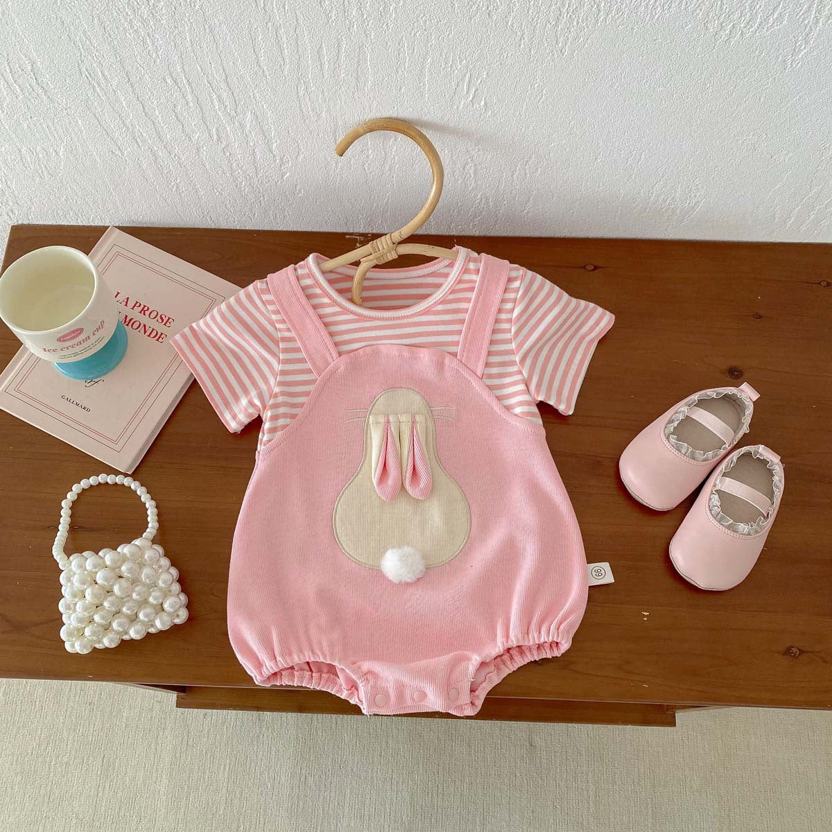 Baby Jumpsuit Fake Two Pieces Onesie