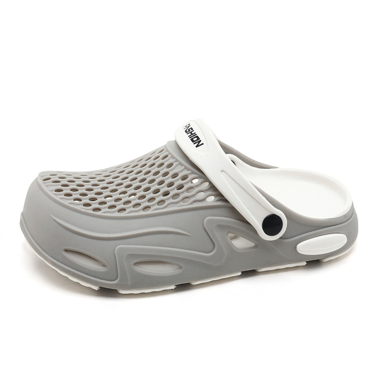 Men's Summer Closed Toe Non-slip Breathable Beach Slippers  (Available)