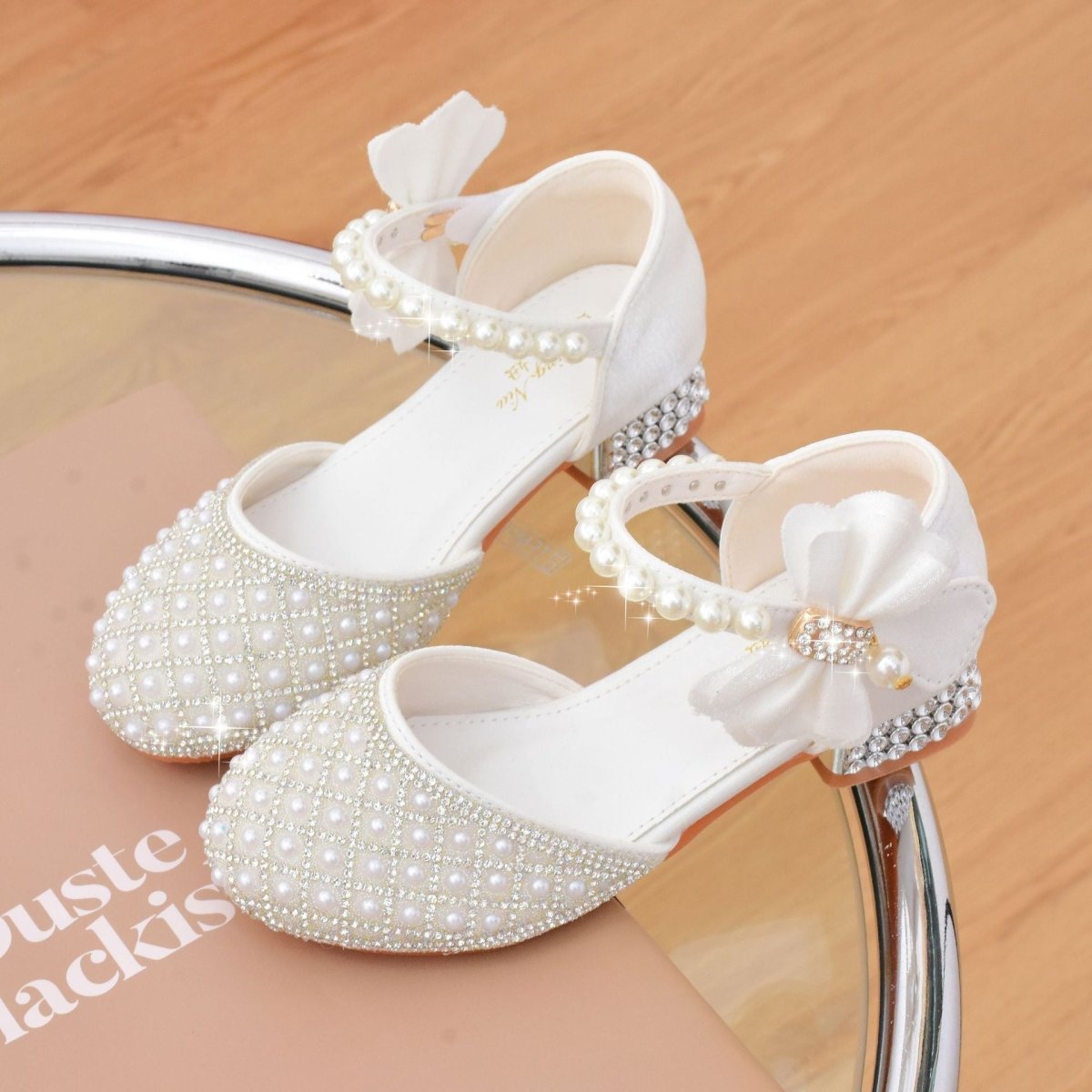 Girls' Princess High Heels Piano Catwalk Show Sandals (Available) - Mom & Kids