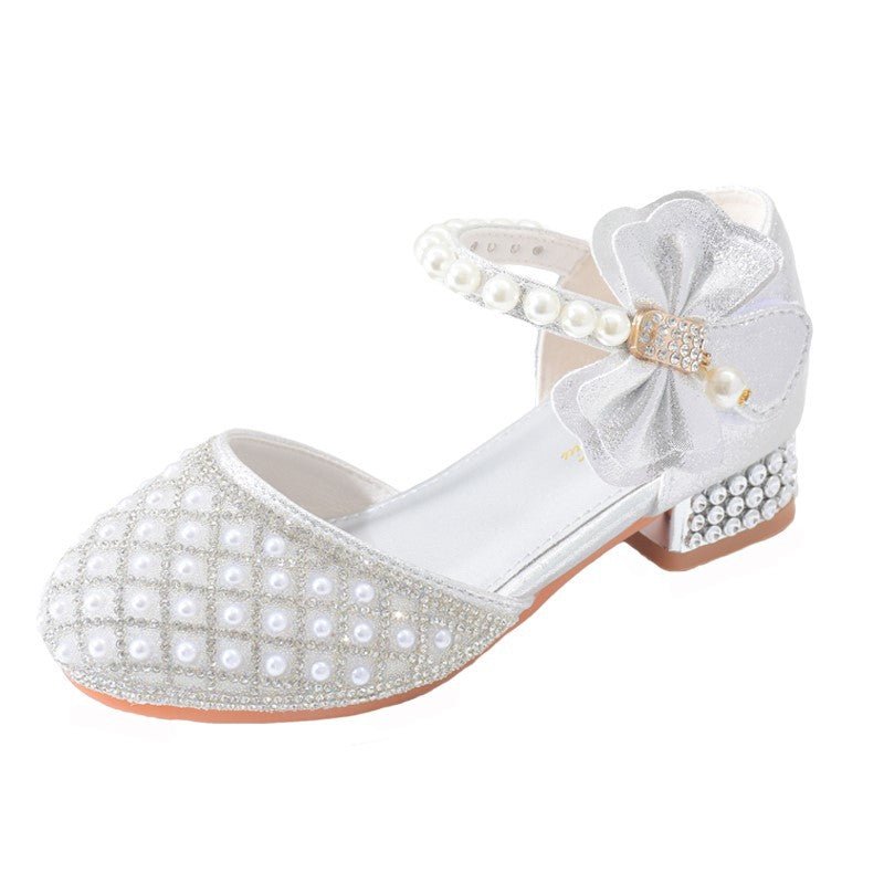 Girls' Princess High Heels Piano Catwalk Show Sandals (Available) - Mom & Kids