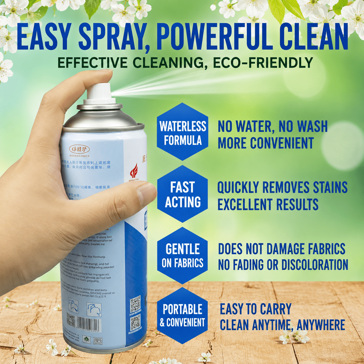 Great Clean King Stain Remover, Garment Factory Oil Stain Remover, One-Spray Cleaner, New Product for Accessories and Sewing Machines - Mom & Kids