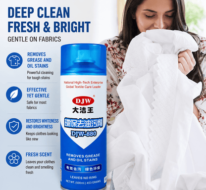 Great Clean King Stain Remover, Garment Factory Oil Stain Remover, One-Spray Cleaner, New Product for Accessories and Sewing Machines - Mom & Kids