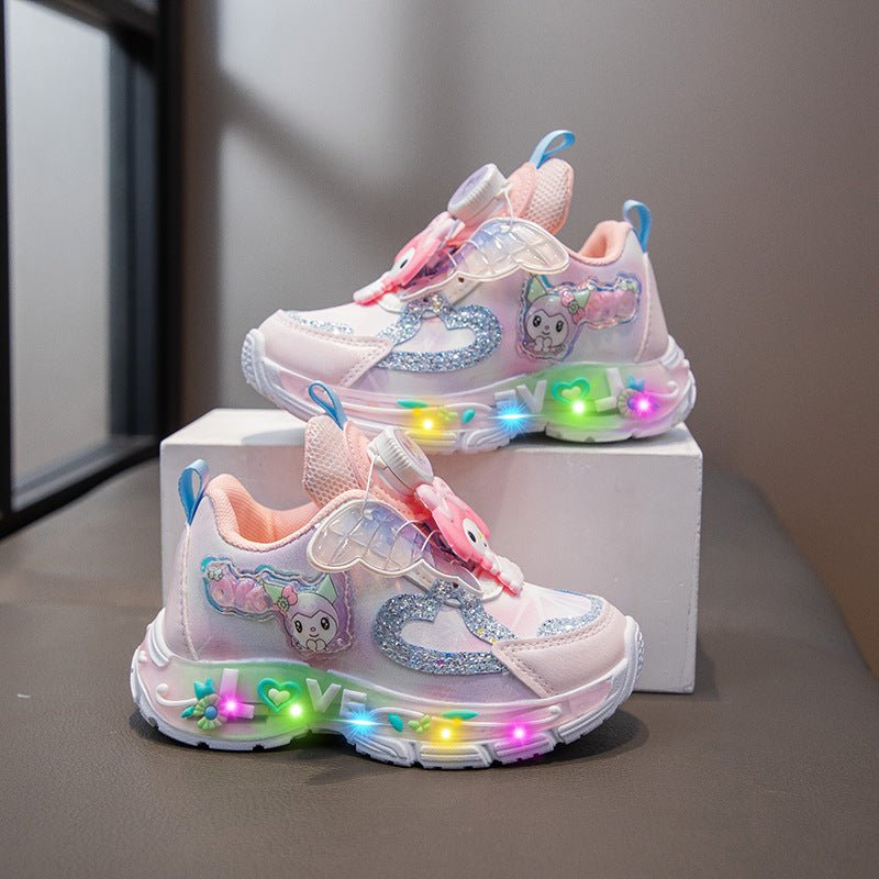 New Led Light Kids Shoes Student (Available) - Mom & Kids