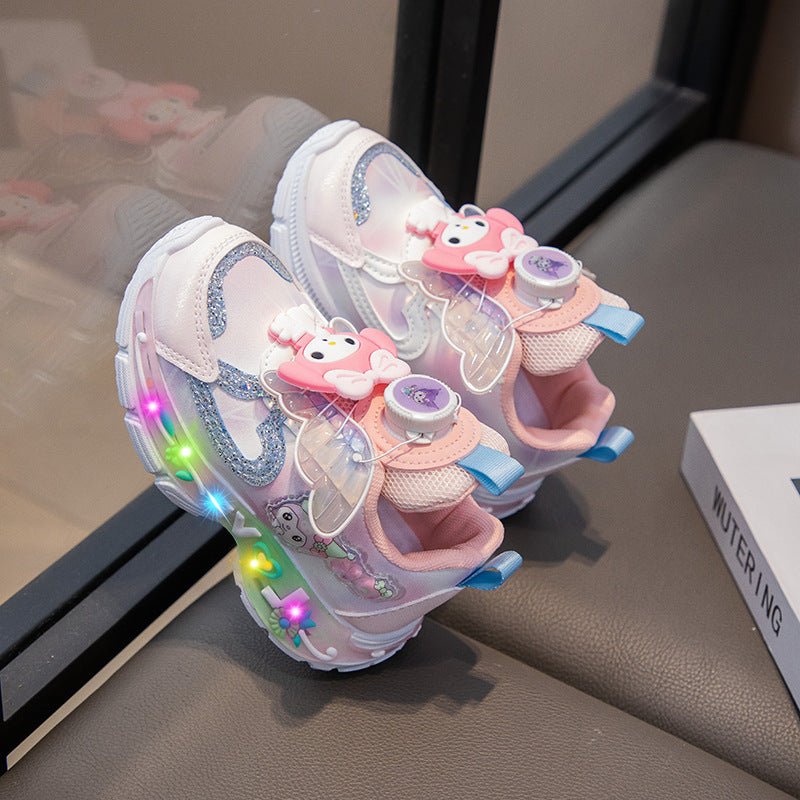 New Led Light Kids Shoes Student (Available) - Mom & Kids
