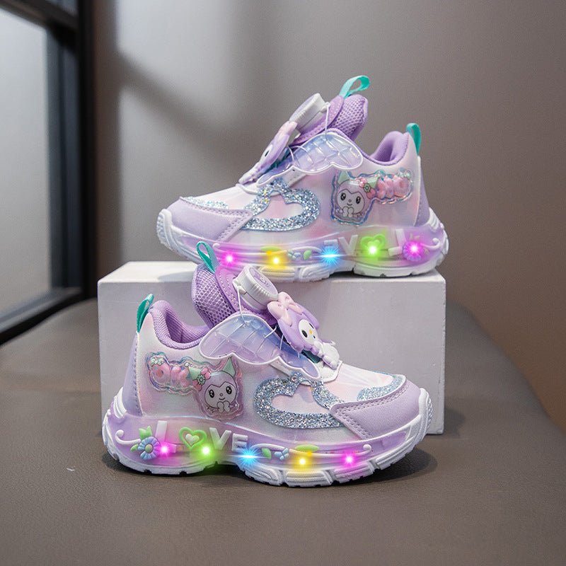 New Led Light Kids Shoes Student (Available) - Mom & Kids
