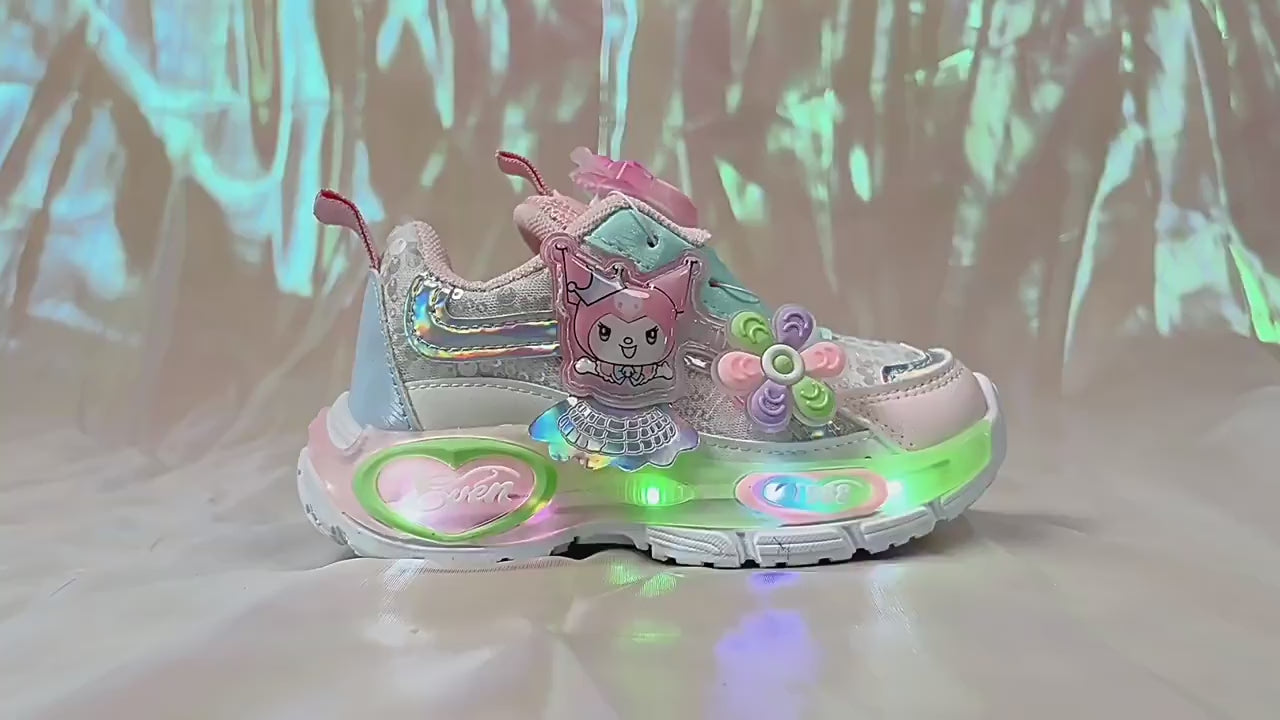 New Led Light Kids Shoes Student  (Available)