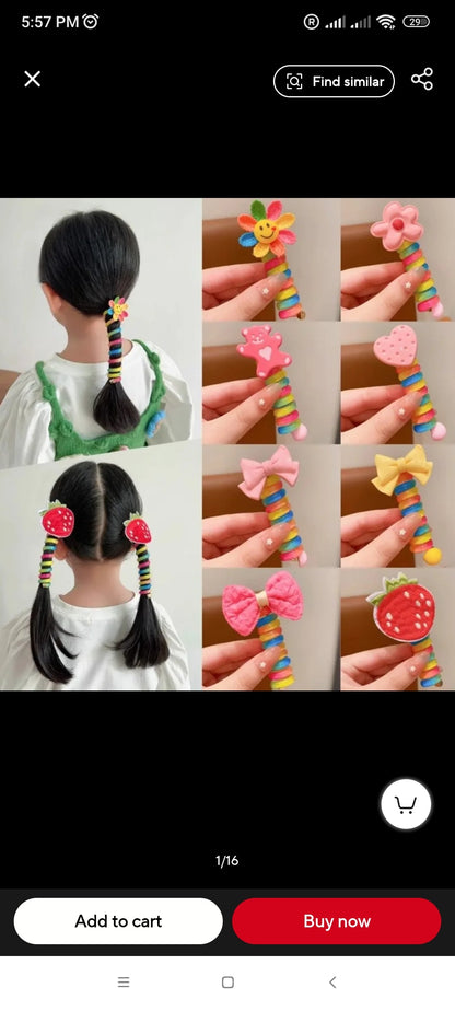 Children's Ponytail Hair Accessories
