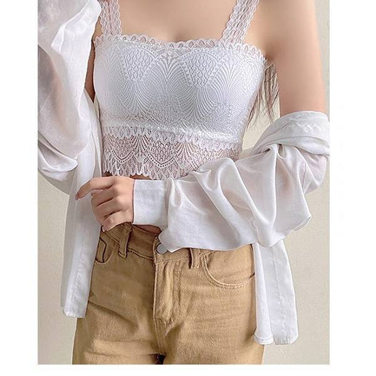 Women's Crop Top Tank Top Sexy Bralette Style for Pool Party Going Out (Available)