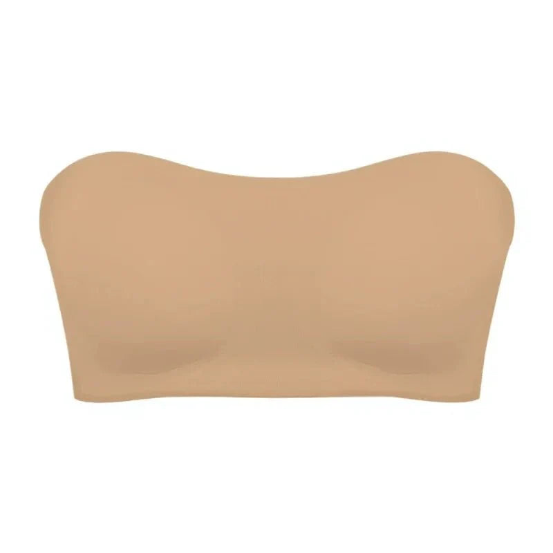 Women's strapless bra cross side buckle underwear (Available) - Mom & Kids